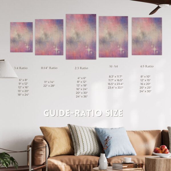 celestial dreamscape | abstract pastel digital wall art