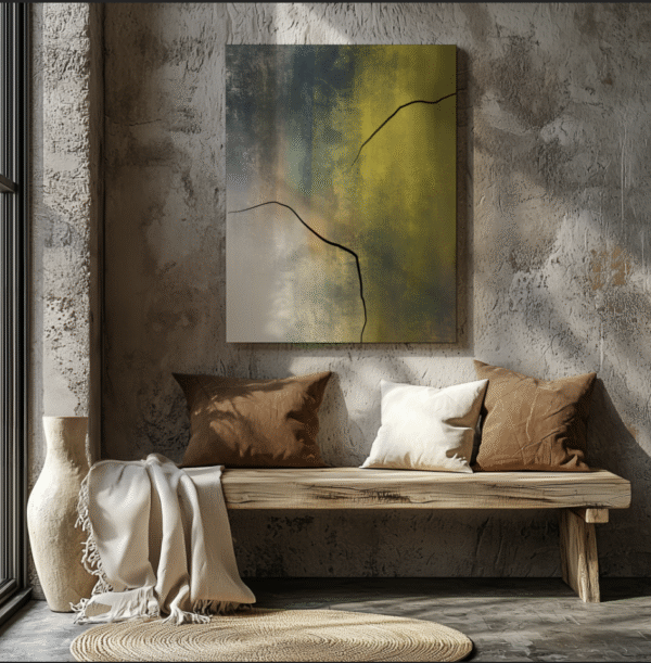 golden grunge abstract wall art | modern digital print for home decor